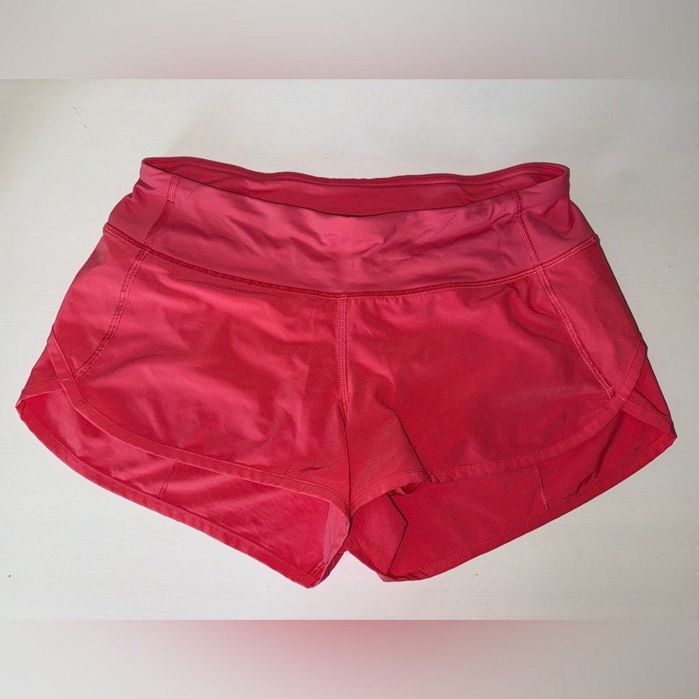 Lululemon Speed Up Shorts Pink